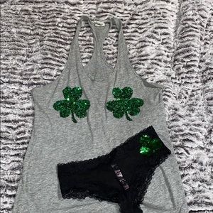 Victorias secret PINK tank top with panty